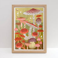 Print: Printer Johnson - Fungi (A3)