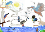Liz Norris: Kingfisher Blue, illustrated by Kerstin Walsh