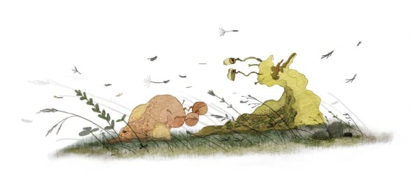 Oein DeBhairduin: The Slug and the Snail, illustrated by Olya Anima