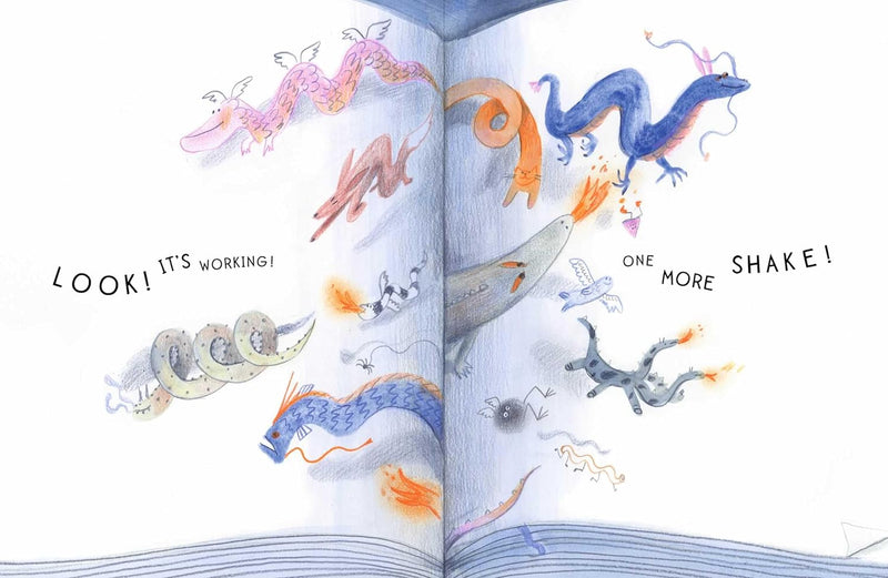 Donna Lambo-Weidner: There are No Dragons in This Book, illustrated by Carla Haslbauer