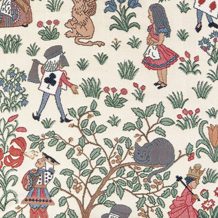 Alice in Wonderland Bag Woven Tapestry