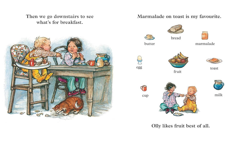Shirley Hughes: My Very Busy Day - A First Book of Words