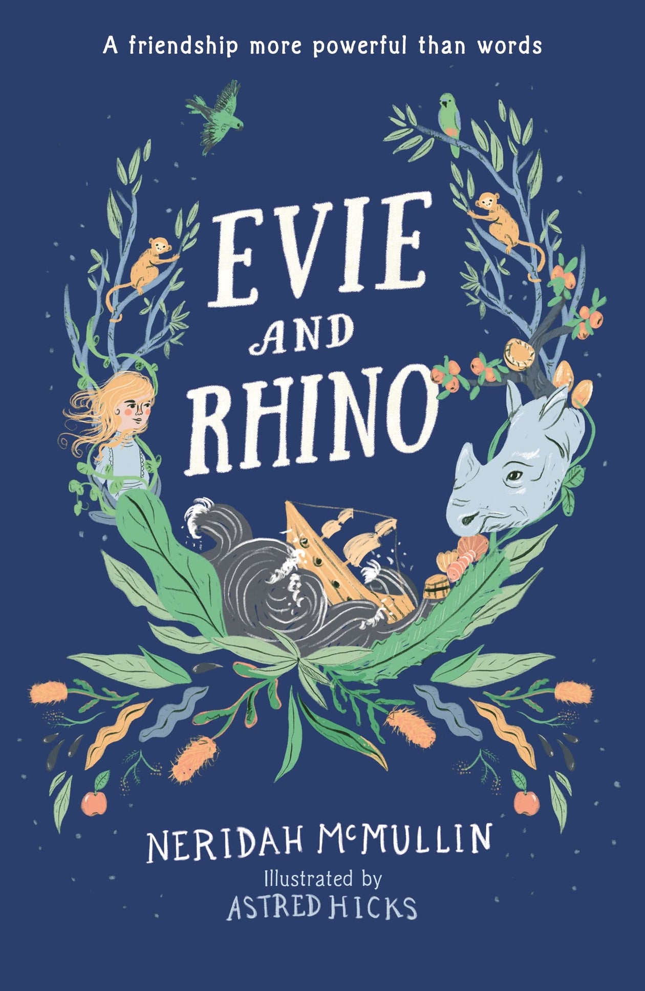 Neridah McMullin: Evie and Rhino, illustrated by Astred Hicks