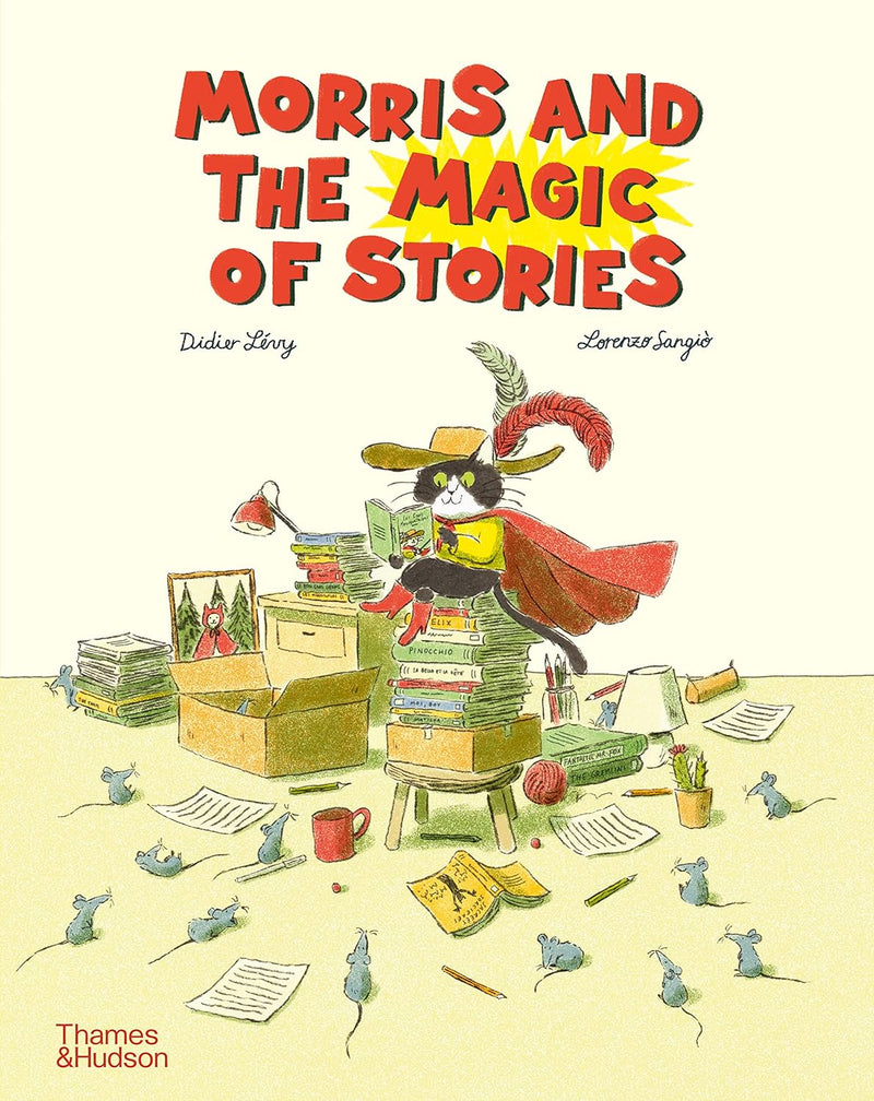Didier Lévy: Morris and the Magic of Stories, illustrated by Lorenzo Sangió