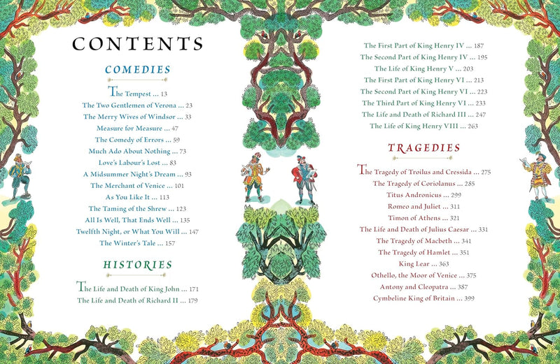 Shakespeare's First Folio. All the plays: A Children's Edition, illustrated by Emily Sutton