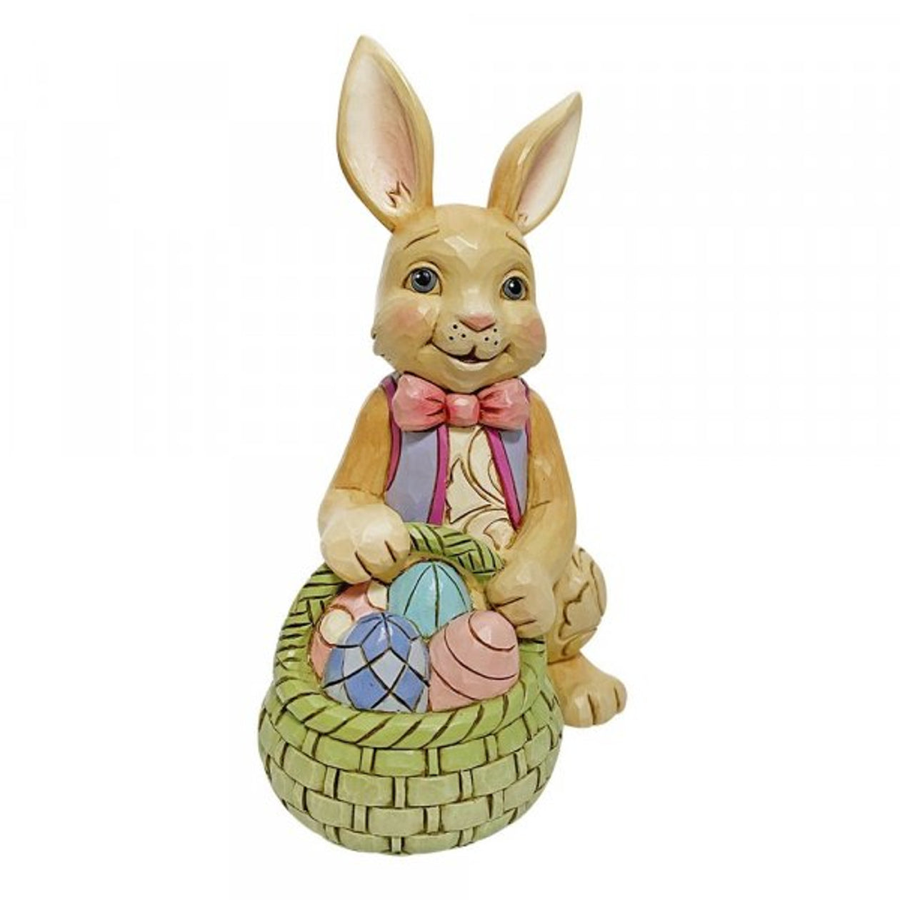 Figurine: Bunny with Easter Basket