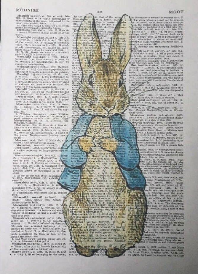 Print: Beatrix Potter - Peter Rabbit