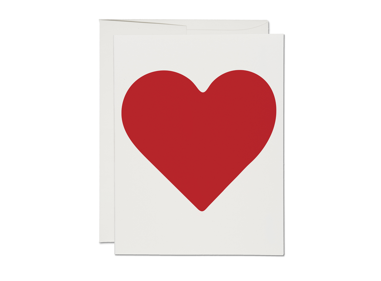 Greeting Card: Lonely Palm Ranch - Huge Heart Love