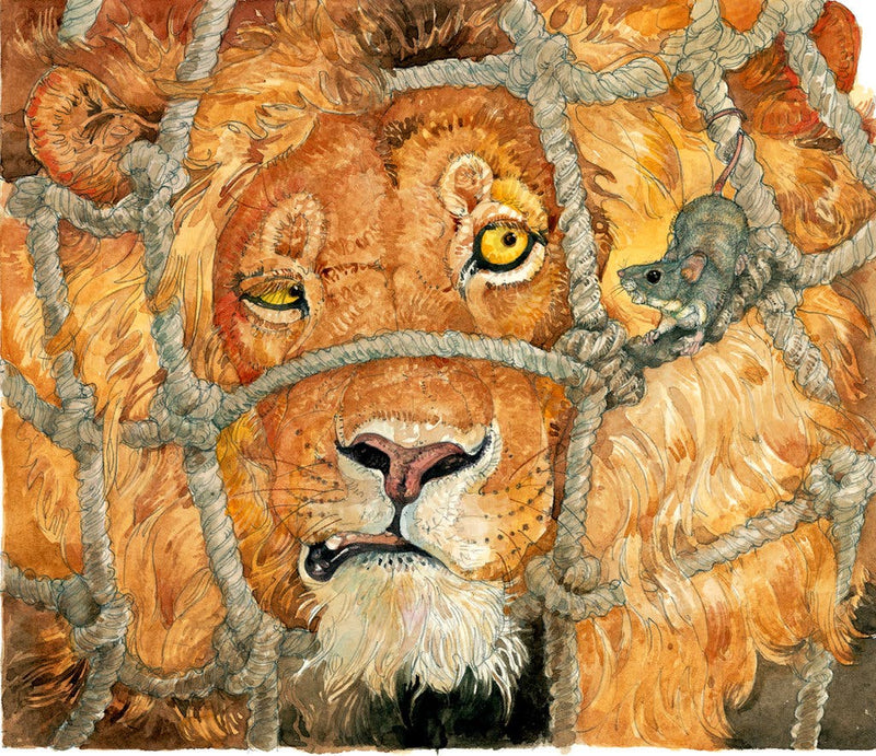 The Lion and the Mouse by Jerry Pinkney