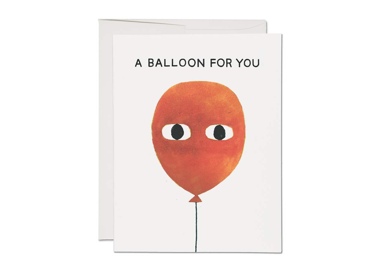 Greeting Card: Jon Klassen - A Balloon for You