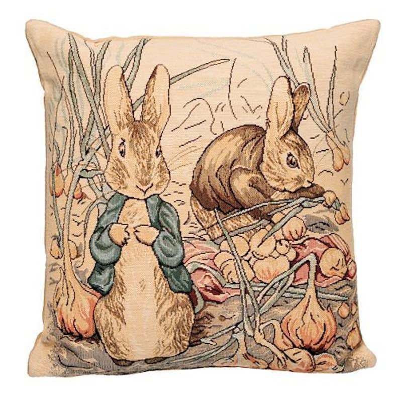 Cushion: Peter Rabbit and Benjamin Bunny