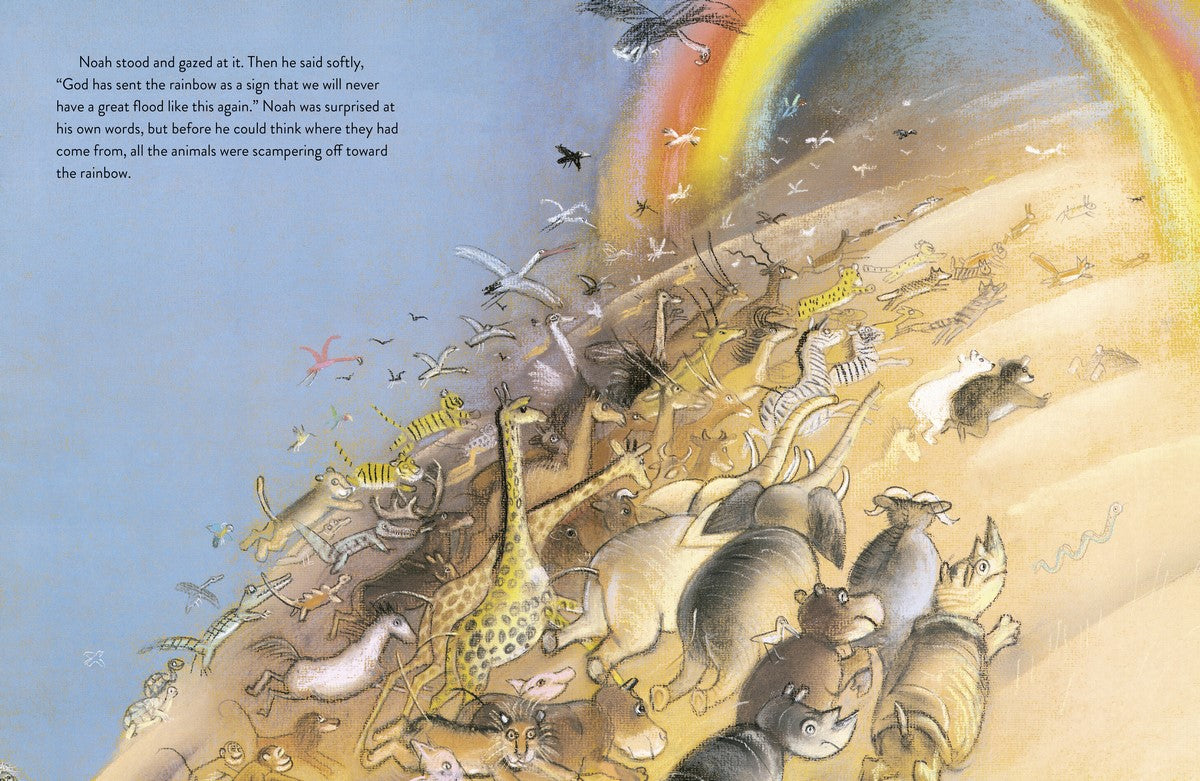 Noah's Ark by Piotr Wilkon, illustrated by Jozef Wilkon