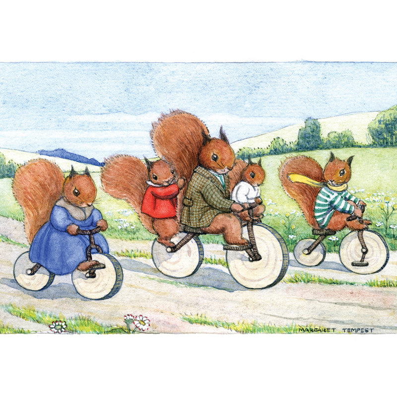 Golden Days Greeting Card by Margaret Tempest