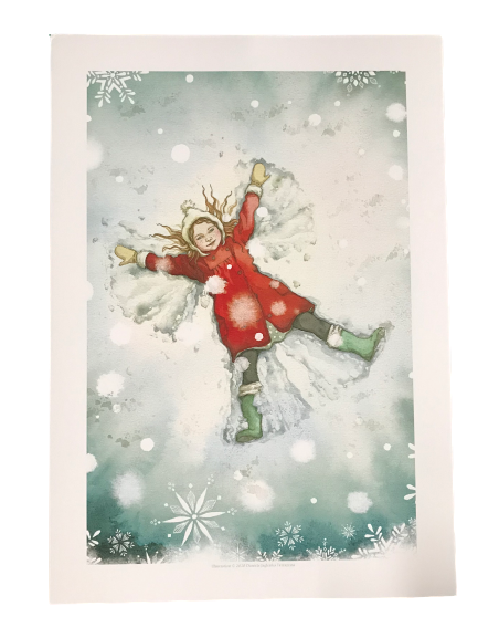 Maggie O'Farrell: Where Snow Angels Go, Illustrated by Daniella Jaglenka Terrazzini
