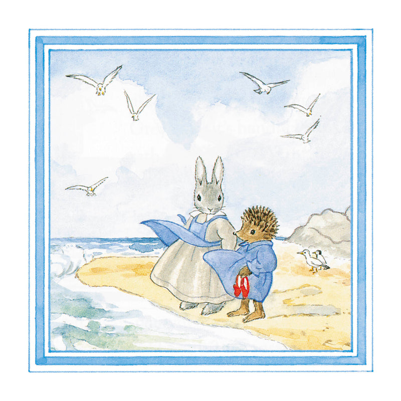 Little Grey Rabbit Greeting Card