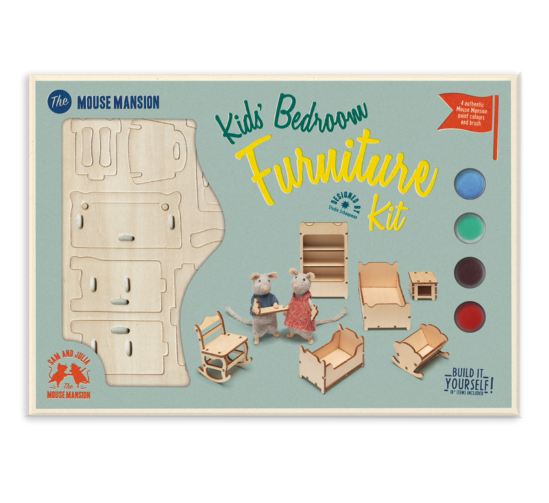 Mouse Mansion: Kids' Bedroom Furniture Kit