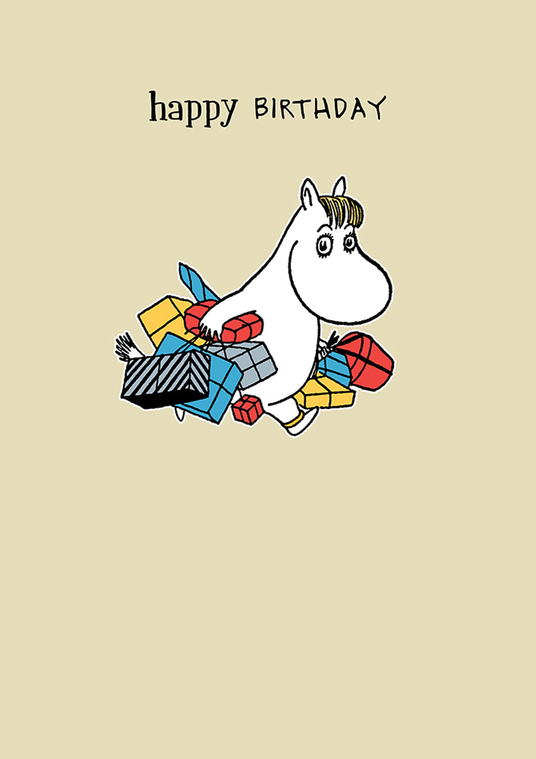 Moomin Greeting Card