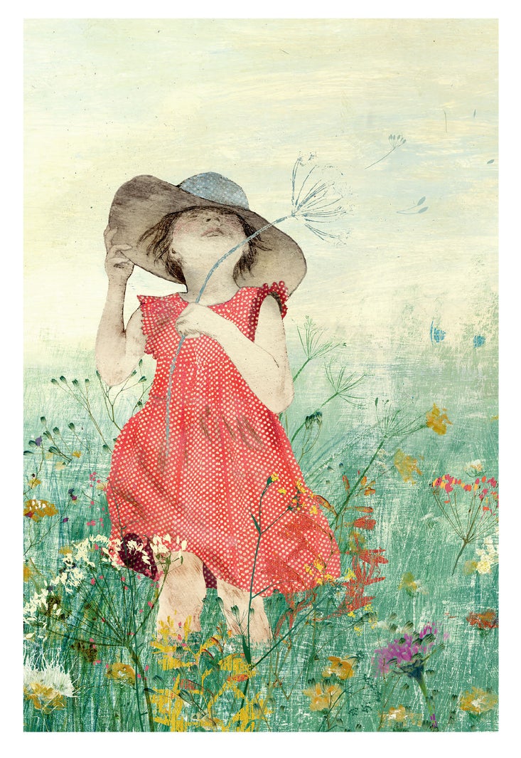 Greeting Card: Maia and What Matters, Meadow