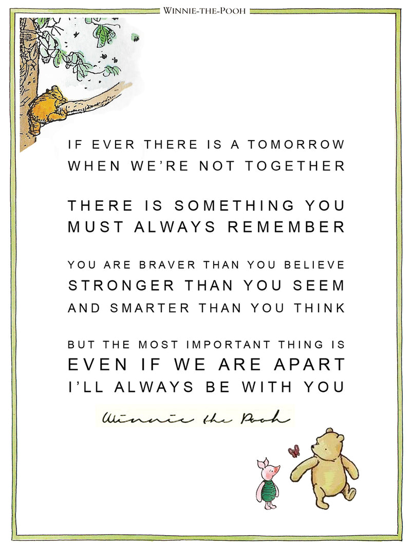 Winnie the Pooh Print