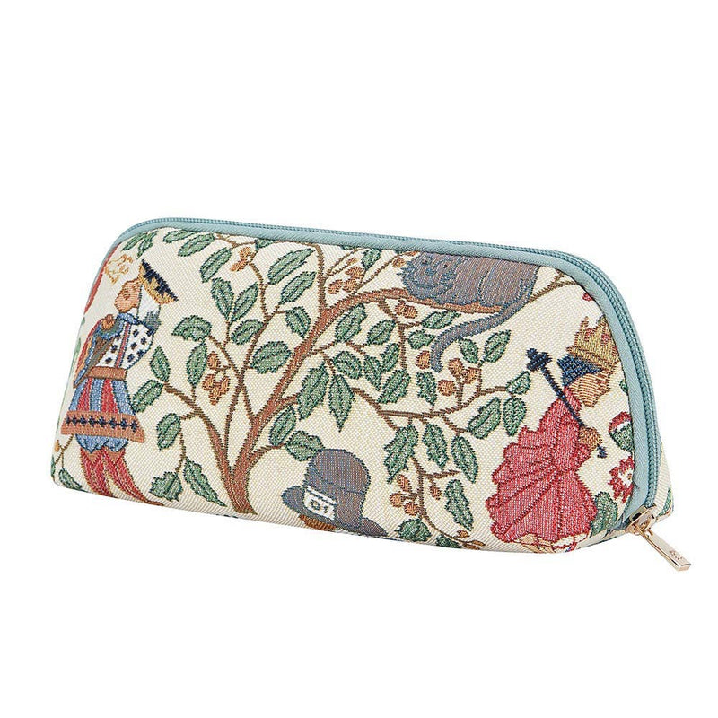 Makeup Brush Bag/Pencil Case: Alice in Wonderland