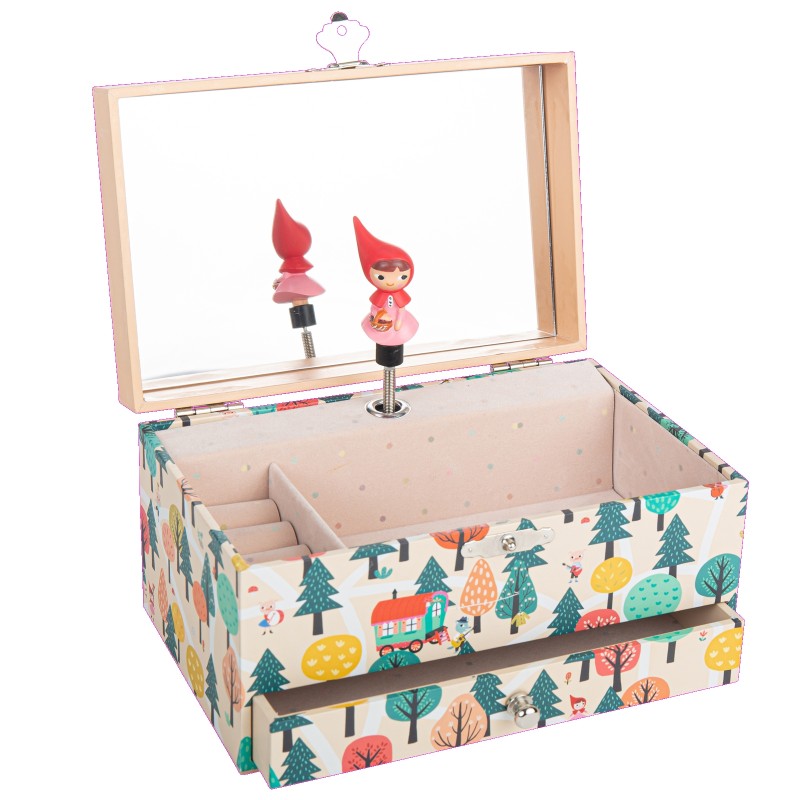 Little Red Riding Hood Musical Jewellery Box