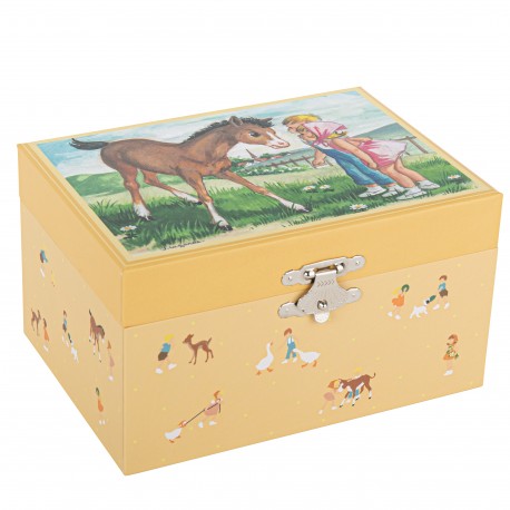 Musical Jewellery Box by Jeanne Lagarde - Horse