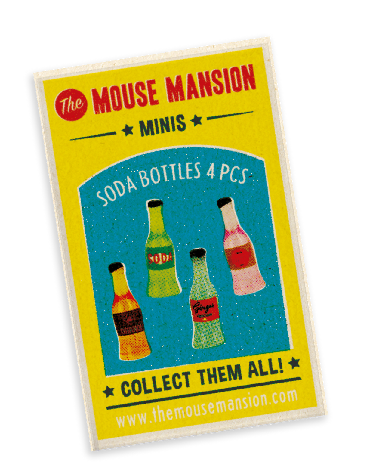 Mouse Mansion: Miniature Soda Bottles