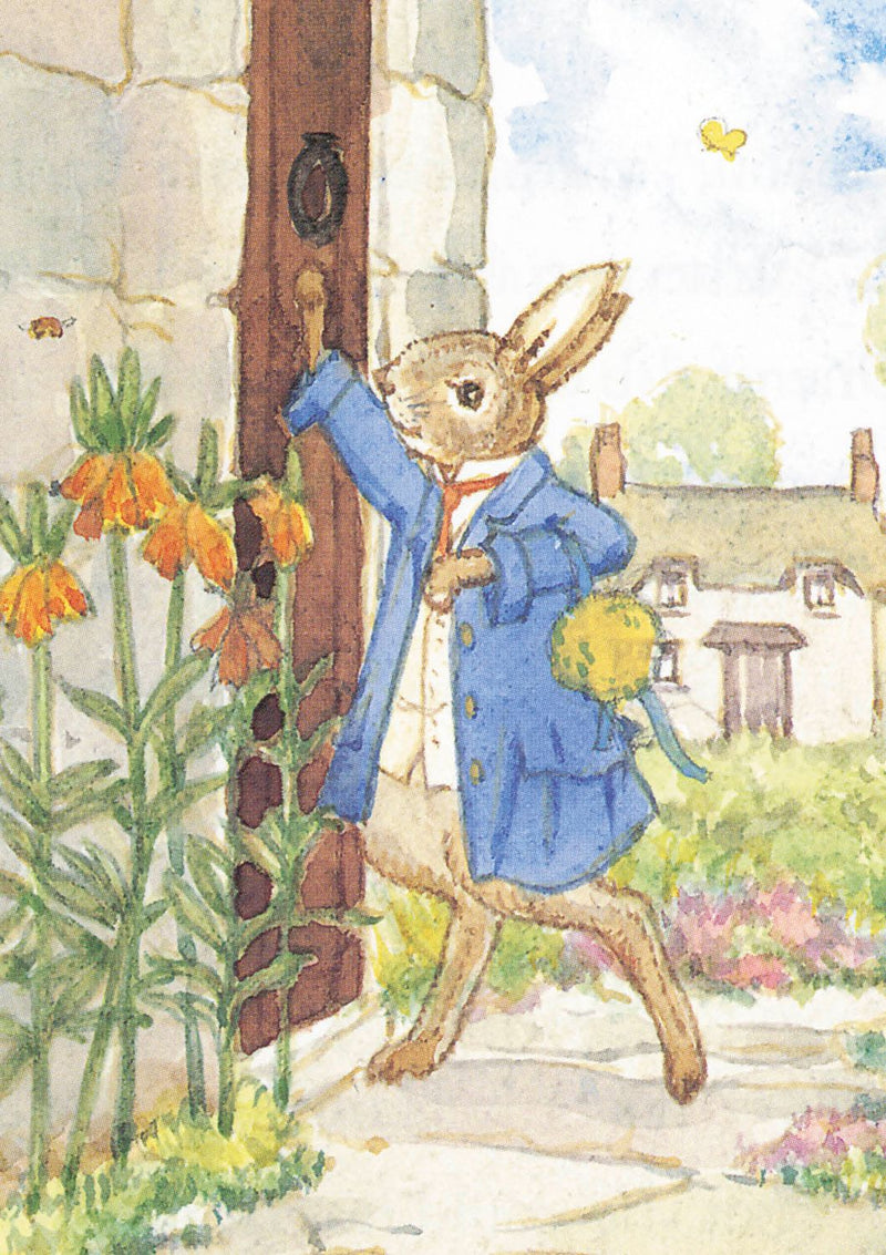 Greeting Card: Little Grey Rabbit - Door Knock