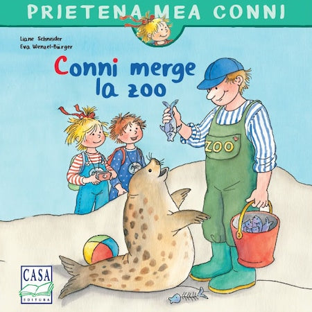 Liane Schneider: Conni merge la Zoo, illustrated by Eva Wenzel-Bürger